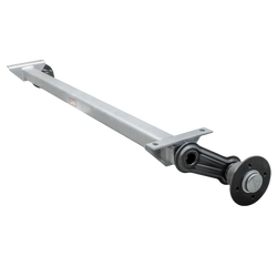 Essieu non freiné KNOTT VG7-L pour remorque 750kg 1400mm 1700mm 4x100