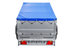 Remorque neuve 200x106 avec bâche plate, rehausses de ridelles et roue jockey - Garden Trailer 200 KIPP