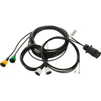 Faisceau électrique remorque MANTES 4,7 m prise 7 broches baïonnettes 2x 5 broches + 2x 2 broches