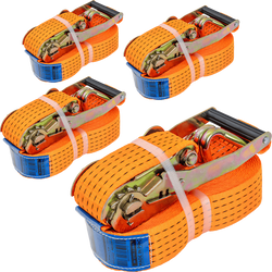 Kit de quatre sangles de transport avec tendeur UNITRAILER 10m/50mm/5t