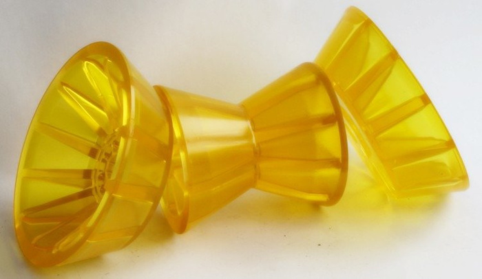 Kit: diabolo profilé avec deux couvercles d'extrémité PVC Knott