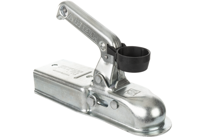 Attelage à boule WINTERHOFF WW8-H pour remorque 800kg avec timon carré de 70mm