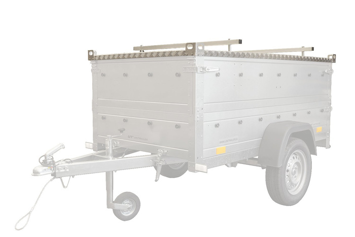 Capot de remorque UNITRAILER GARDEN TRAILER 150 KIPP avec cylindres / serrure à clé