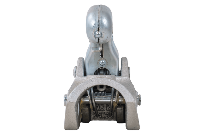 Attelage à boule KNOTT K35-A pour remorque de 3 500 kg avec timon tubulaire de 50 mm, en fonte