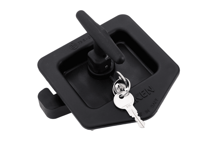 Serrure DAKEN 89020 avec poignée pour coffre à outils ARKA 