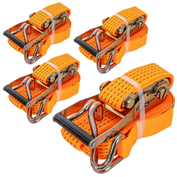 Kit de quatre sangles de transport avec tendeur UNITRAILER 8m/50mm/5t