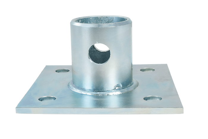 Kit complet de manivelle de levage TJ5002 + adaptateur TJ5002A UNITRAILER pour remorque 1300kg