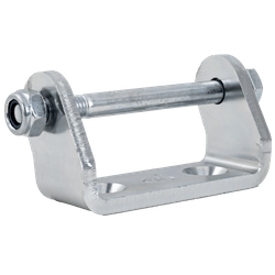 Support de charnière intégré STEELPRESS UH-01 pour montage latéral de remorque