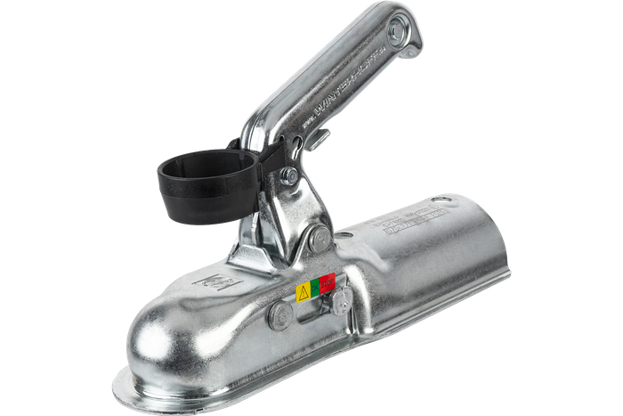 Attelage à boule WINTERHOFF WW8-C pour remorque 800kg avec timon tubulaire 70mm