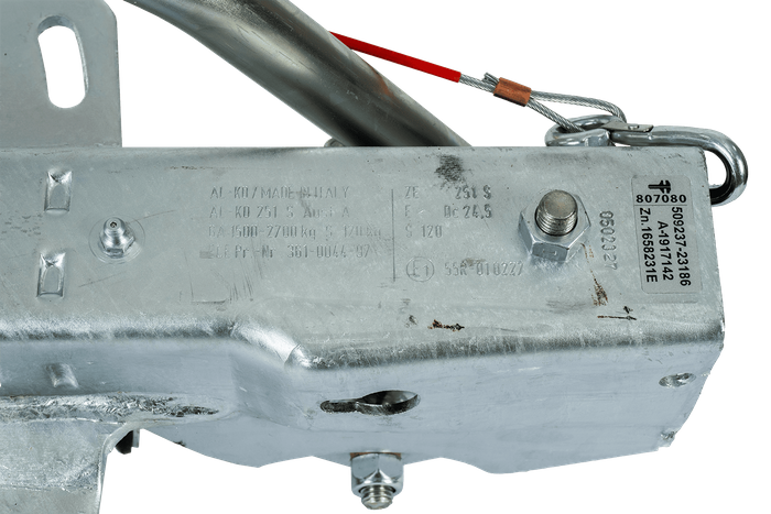 Dispositif de dépassement AL-KO 251S avec attelage AK270 pour remorque de 2700kg avec timon en V