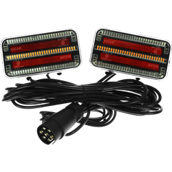 Feux arrière LED TT Technology TT.12024DI, 3 fonctions gauche + droit, magnétiques