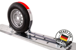Sangle de transport, d'arrimage pour dépanneuse HEFFA CARLINE 130, pour roues 2,8 m/50 mm/5 t VDI 2700