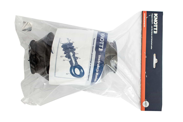 Soufflet de tête d'attelage  - caoutchouc de protection KNOTT KF7,5-KF30