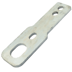 Support, crochet pour la fixation de sangles de transport UNITRAILER, longueur 183,5 mm