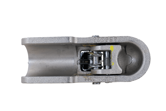 Attelage à boule KNOTT K35-C pour remorque de 3 500 kg avec timon tubulaire de 60 mm, en fonte