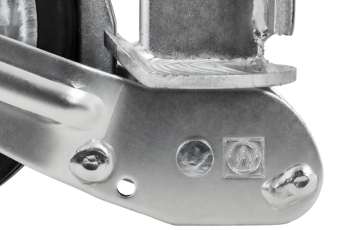 Roue jockey automatique AL-KO 1863497, 400 kg ,60 mm