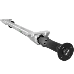 Essieu non freiné AL-KO OPTIMA pour remorque 750kg 1300mm 1730mm 4x100