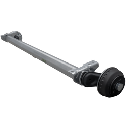 Essieu freiné AL-KO COMPACT pour remorque / dépanneuse 1350kg 1650mm 2100mm 5x112