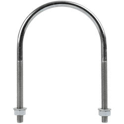 Boulon en U rond M8 avec écrous et rondelles 89/141