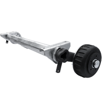 Essieu freiné AL-KO EURO pour remorque / dépanneuse 1800kg 1450mm 1950mm 5x112