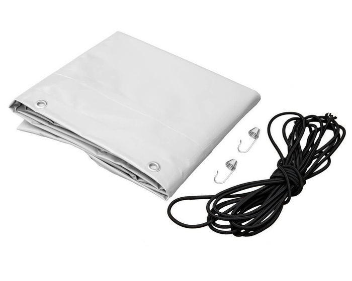 Bâche plate grise pour remorque Garden Trailer 200 KIPP