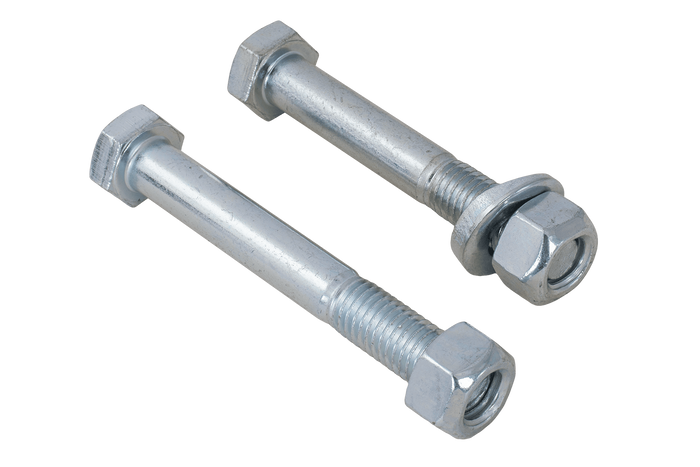 Attelage à boule KNOTT K27-B pour remorque de 2 700 kg avec timon tubulaire de 45 mm, en fonte