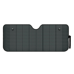 Tapis pare-soleil de voiture noir mat LAMPA 72x145cm