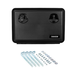 Boîte, coffre à outils DAKEN 81104 JUST 600x415x460mm 70l avec supports de montage