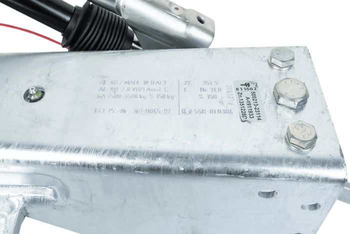 Dispositif de dépassement AL-KO 2.8VB1 avec attelage AK351 pour remorque de 3500kg avec timon en V