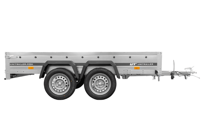 Remorque à deux essieux 264x150 UNITRAILER GARDEN 265/2 KIPP