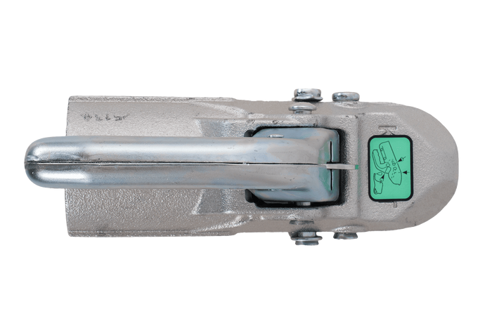 Attelage à boule KNOTT K35-C pour remorque de 3 500 kg avec timon tubulaire de 60 mm, en fonte