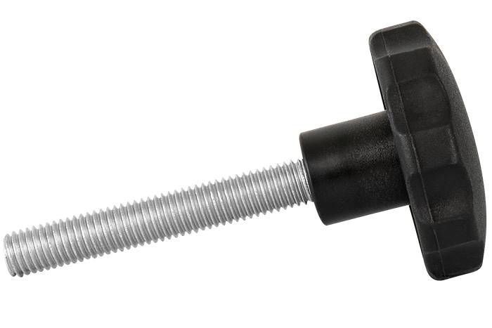 Bouton étoile M 12X70 (12X78) pour rampes