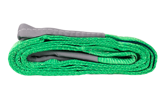 Élingue, sangle de levage HEFFA 2 m/60 mm/2 t avec boucles
