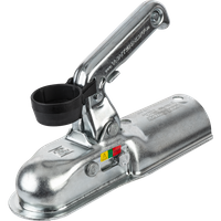 Attelage à boule WINTERHOFF WW8-B pour remorque 800kg avec timon tubulaire 60mm