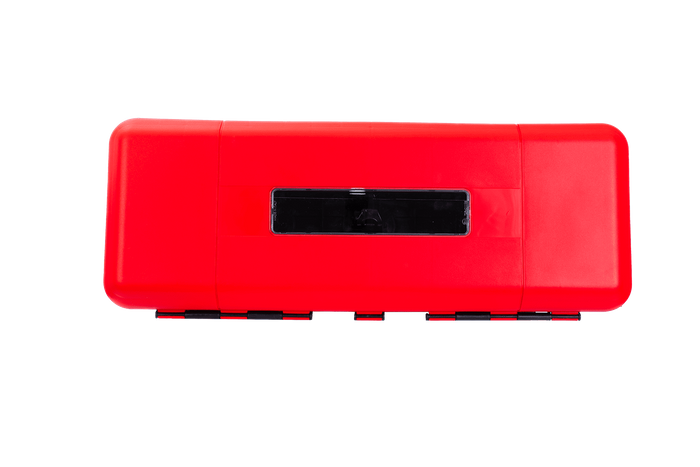 Caisse, boîte extincteur 9/12kg DAKEN 82190 REGON 865x335x240mm rouge