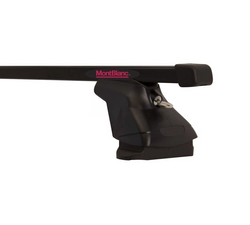 Barres de toit universelles en acier Mont Blanc AMC