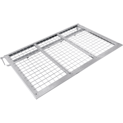 Rampe grillagée UNITRAILER pour remorque 88,6 cm 400 kg
