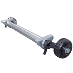 Essieu freiné AL-KO EURO pour remorque / dépanneuse 1800kg 1350mm 1850mm 5x112