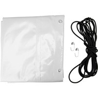 Bâche plate grise pour remorque Garden Trailer 200 KIPP