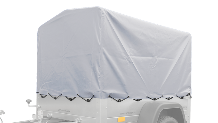 Bâche haute grise pour Garden Trailer 150 KIPP