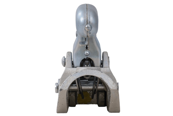 Attelage à boule KNOTT K27-B pour remorque de 2 700 kg avec timon tubulaire de 45 mm, en fonte