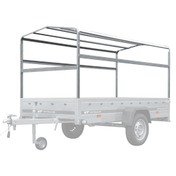 Châssis H-1100 pour bâche de la remorque UNITRAILER GARDEN TRAILER 264 et 264/2KIPP 