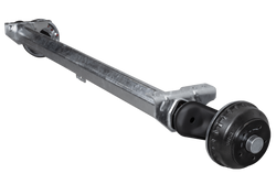 Essieu freiné AL-KO COMPACT pour remorque / dépanneuse 1350kg 1400mm 1850mm 5x112