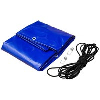 Bâche plate bleue pour remorque Garden Trailer 150 KIPP