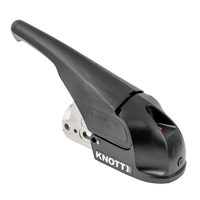 Attelage à boule KNOTT KS30 avec stabilisateur pour remorque de 3000kg avec timon tubulaire de 50mm