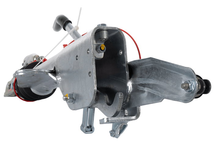 Dispositif de dépassement KNOTT KF27B avec attelage K27A pour remorque de 2700kg avec timon en V