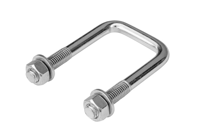 U-boulon avec écrous et rondelles M12 70/42/70
