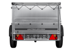 Remorque neuve 200x106 avec bâche plate, rehausses de ridelles et roue jockey - Garden Trailer 200 KIPP