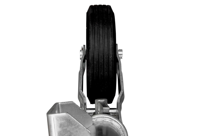 Roue jockey automatique  60 mm pour remorque UNITRAILER
