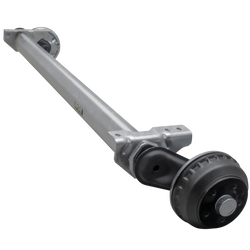 Essieu freiné AL-KO COMPACT pour remorque / dépanneuse 1350kg 1400mm 1850mm 5x112